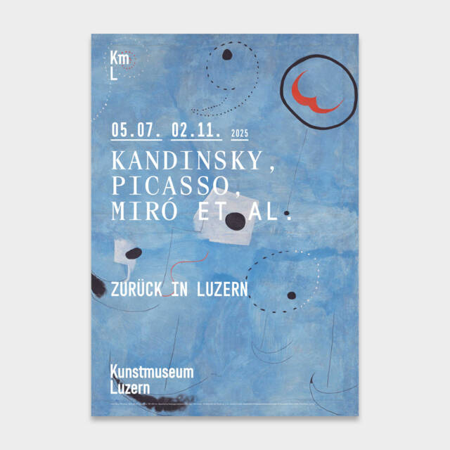Plakat Kandinsky, Picasso, Miró et al.